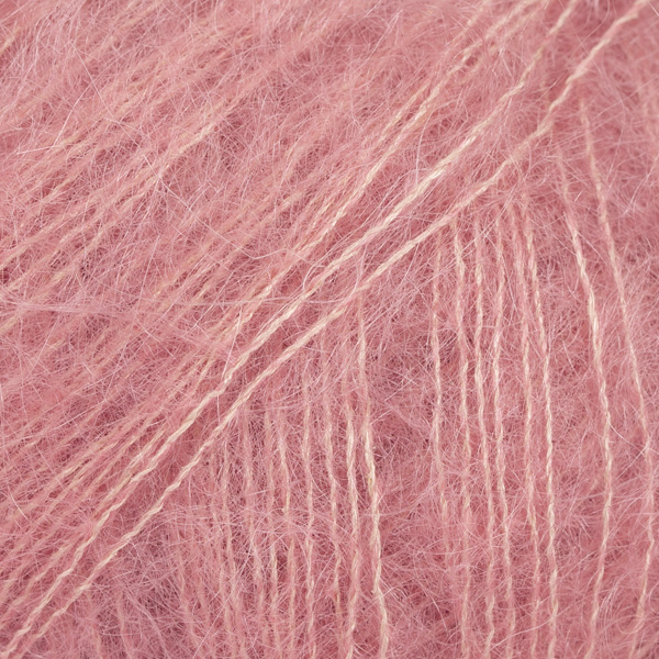 Włóczka Drops Kid-Silk 46 / wiśniowy sorbet / uni color