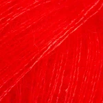 Włóczka Drops Kid-Silk 61 / głęboka czerwień / uni colour