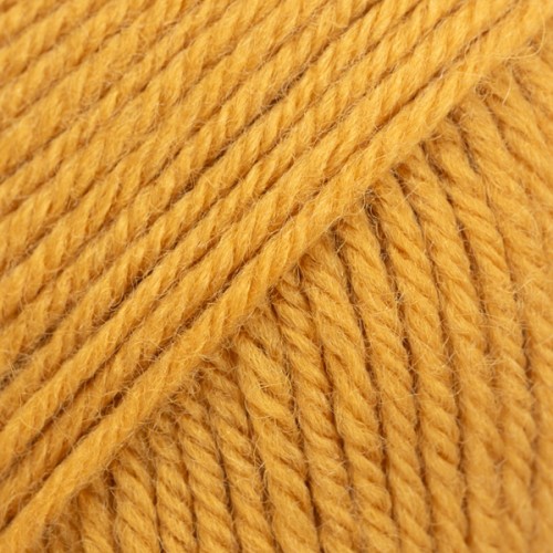 Włóczka Drops Karisma 52 / ciemna musztarda / uni colour