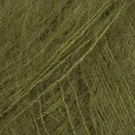 Włóczka Drops Kid-Silk 66 / ciemna oliwka / uni colour 