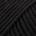 Włóczka Drops Big Merino 04 / czerń / uni colour