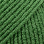 Włóczka Drops Big Merino 14 / zielony leśny / uni colour