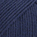 Włóczka Drops Cotton Merino 08 / granatowy