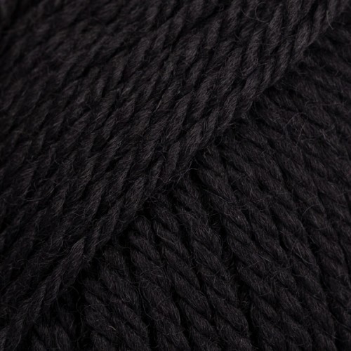 Włóczka Drops Alaska 06 / czarny / uni color