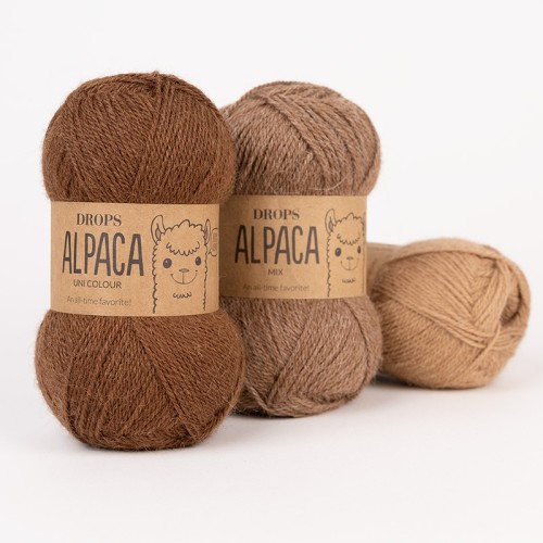 DROPS Alpaca 9042, 607, 9031