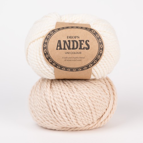 DROPS Andes 0100, 0206