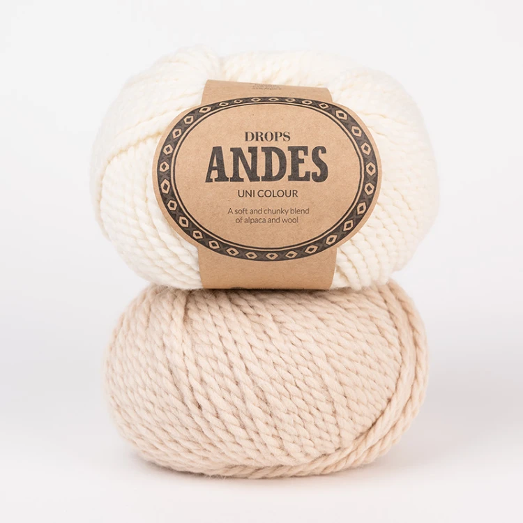 DROPS Andes 0100, 0206