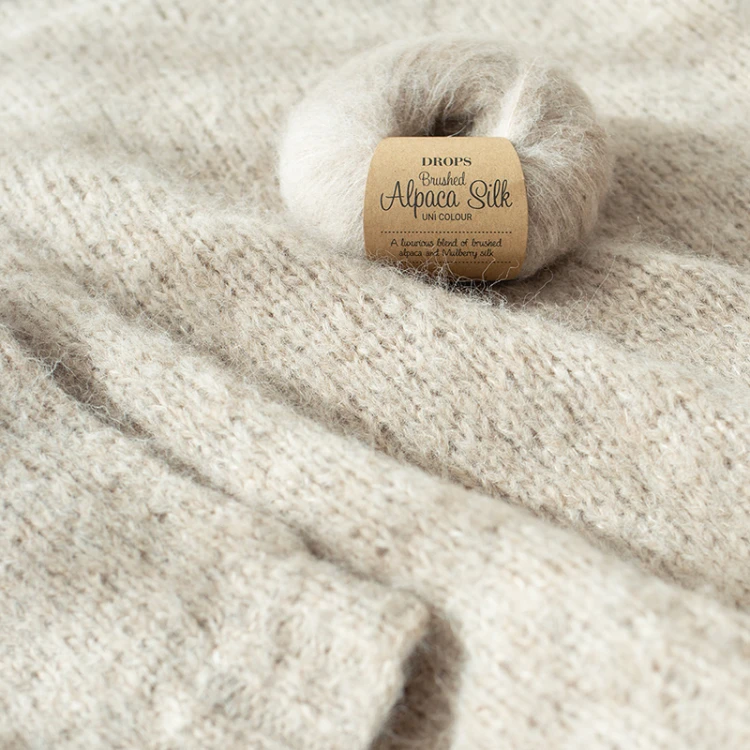 DROPS Brushed Alpaca Silk 04 | DROPS 262-24