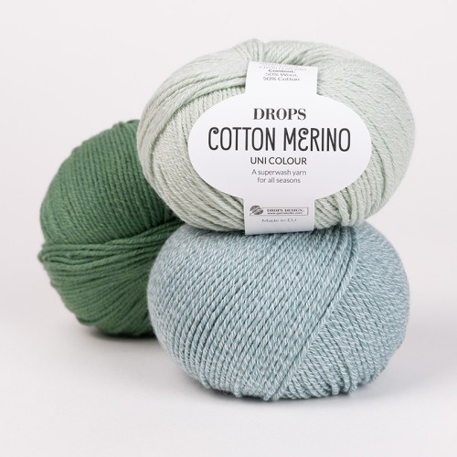 DROPS Cotton Merino 11, 29, 32