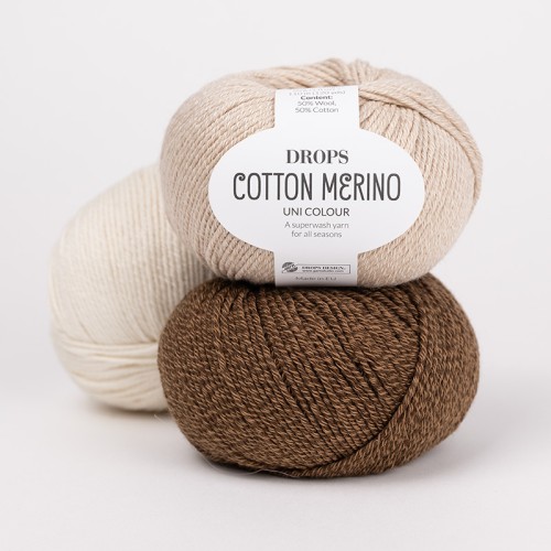 DROPS Cotton Merino 01, 38, 39