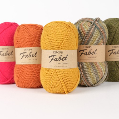DROPS Fabel 106, 110, 111, 650, 122