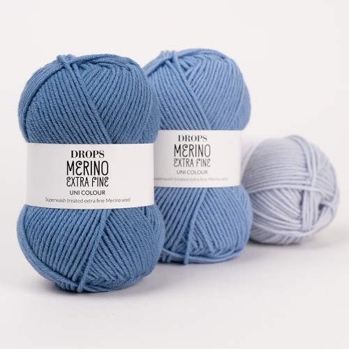 DROPS Merino Extra Fine 23, 19, 39