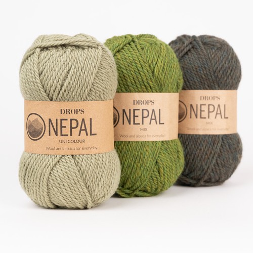 DROPS Nepal 8918, 7238, 8906
