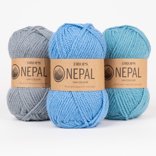 DROPS Nepal 8913, 8783, 8911