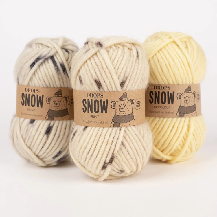 DROPS Snow 124, 123, 106