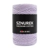 Sznurek Macrame Cotton by KOKONKI 2mm / rolka 200m / lawenda (wiązany)