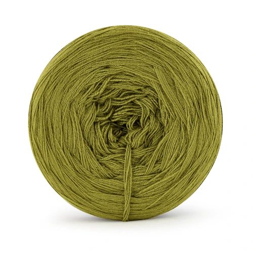 Włóczka KOKONKI Visco no. 5 - oliwka / 5 nitek / 400 m / 125 g - GOTOWY