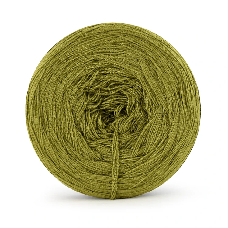 Włóczka KOKONKI Visco no. 5 - oliwka / 5 nitek / 400 m / 125 g - GOTOWY