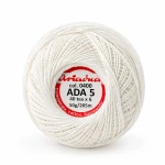 Kordonek Ariadna Ada 5 / 50 g / 0400 biel