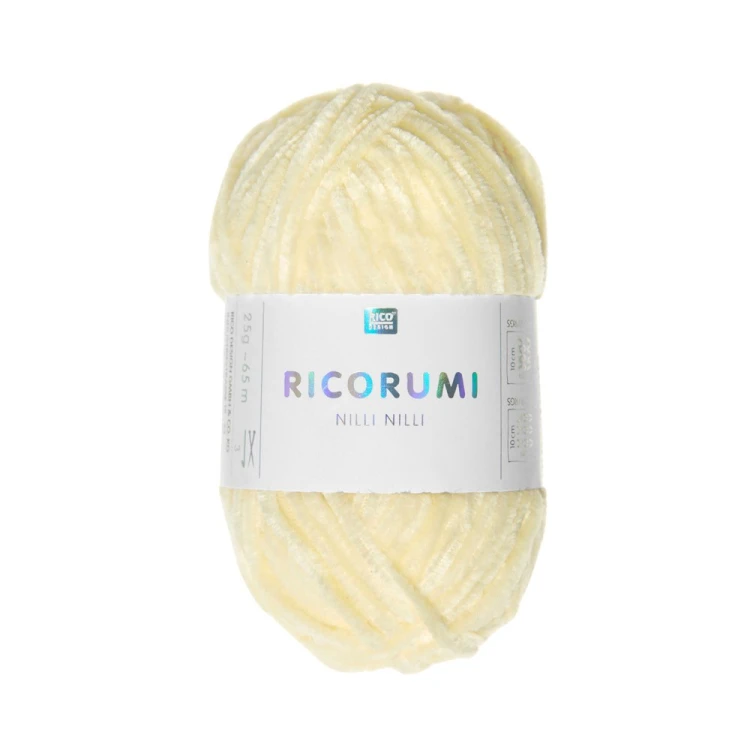 Włóczka Rico Design Ricorumi Nilli Nilli 003 / żółty