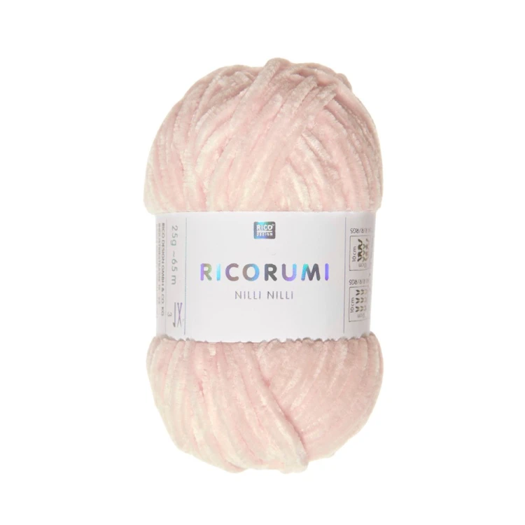 Włóczka Rico Design Ricorumi Nilli Nilli 006 / różowy