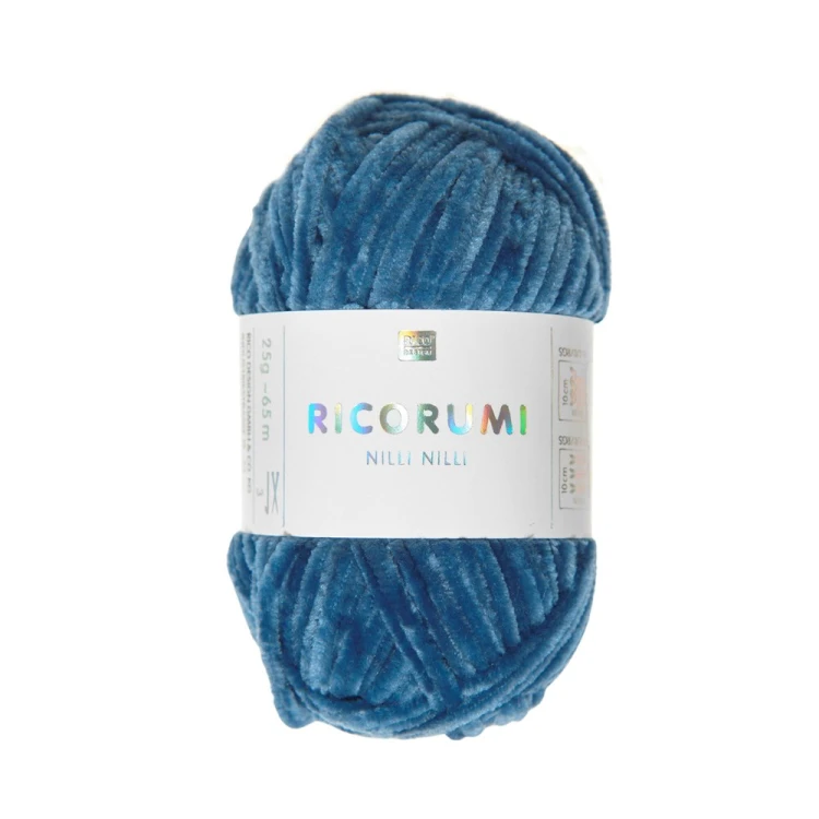 Włóczka Rico Design Ricorumi Nilli Nilli 013 / niebieski