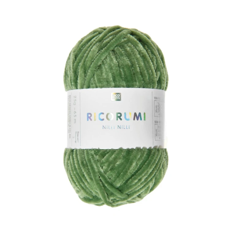 Włóczka Rico Design Ricorumi Nilli Nilli 019 / zieleń