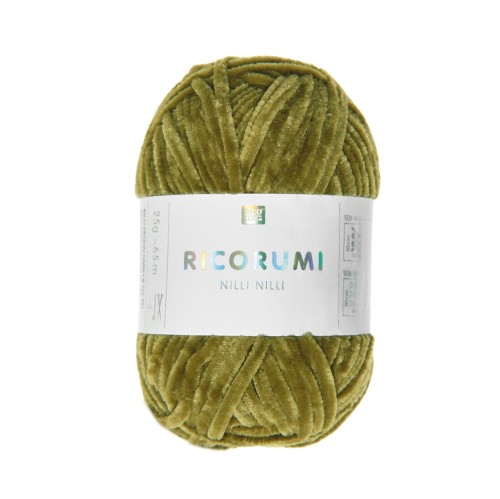 Włóczka Rico Design Ricorumi Nilli Nilli 020 / oliwka