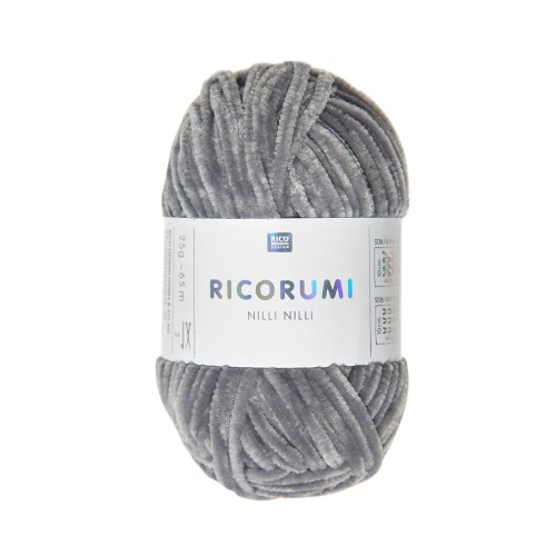 Włóczka Rico Design Ricorumi Nilli Nilli 026 / szary