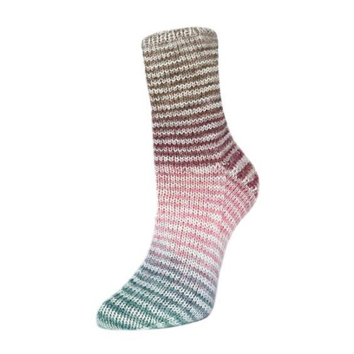 Włóczka skarpetkowa Rellana 4-fach Perfect Rainbow / 3124