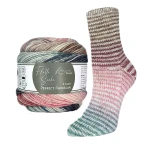 Włóczka skarpetkowa Rellana 4-fach Perfect Rainbow / 3124