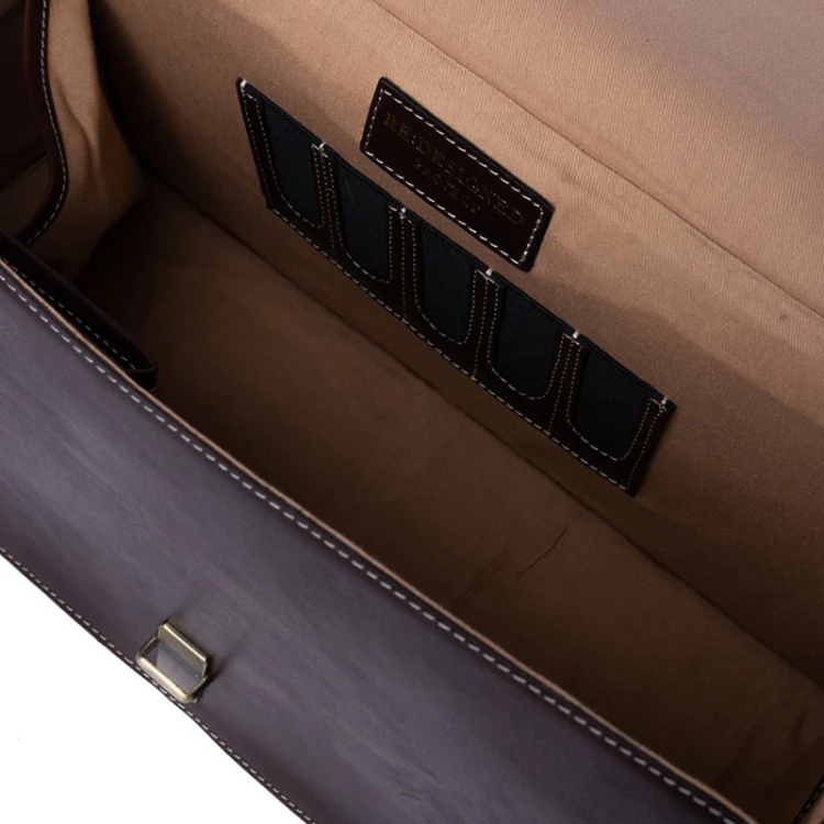 Torba projektowa / RE:DESIGNED / Project 133 / skóra / dark brown