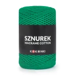 Sznurek Macrame Cotton by KOKONKI 2mm / rolka 200m / absynt - OUTLET
