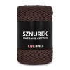 Sznurek Macrame Cotton by KOKONKI 2mm / rolka 200m / brąz - OUTLET
