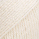 Włóczka Drops Saga 01 / ecru / uni colour