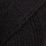 Włóczka Drops Saga 02 / czarny / uni colour