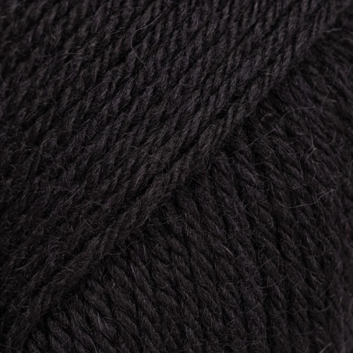 Włóczka Drops Saga 02 / czarny / uni colour