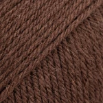 Włóczka Drops Saga 15 / czekolada / uni colour