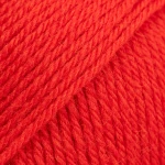 Włóczka Drops Saga 44 / głęboka czerwień / uni colour