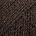 Włóczka Drops Alpaca 9051 / czarna kawa / mix