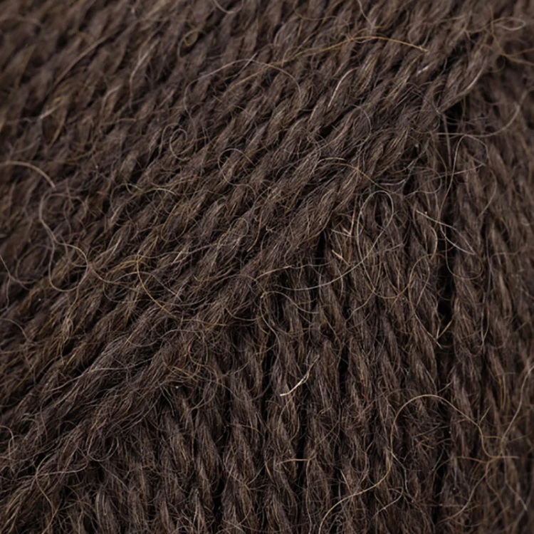 Włóczka Drops Alpaca 9051 / czarna kawa / mix