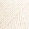 Włóczka Drops Flora 01 / ecru / uni colour