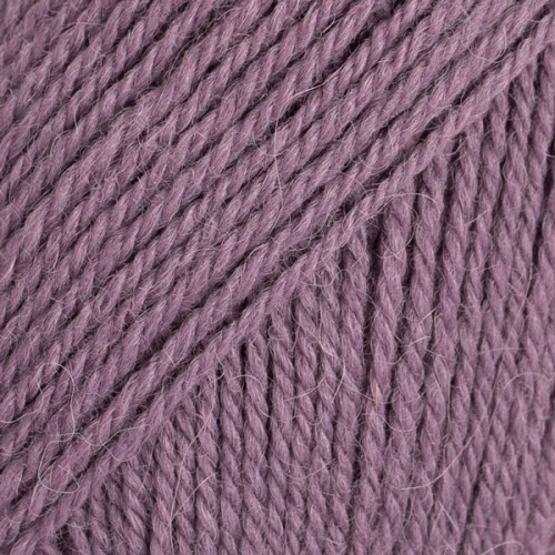 Włóczka Drops Flora 09 / ametyst / uni colour