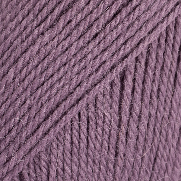 Włóczka Drops Flora 09 / ametyst / uni colour