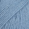Włóczka Drops Flora 13 / jasny dżins / uni colour