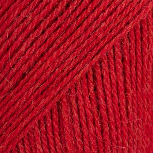 Włóczka Drops Flora 18 / czerwony / mix