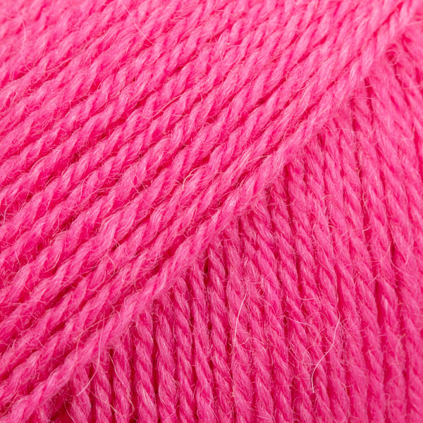 Włóczka Drops Flora 28 / magenta / uni colour  