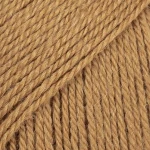 Włóczka Drops Flora 25 / karmel / uni colour