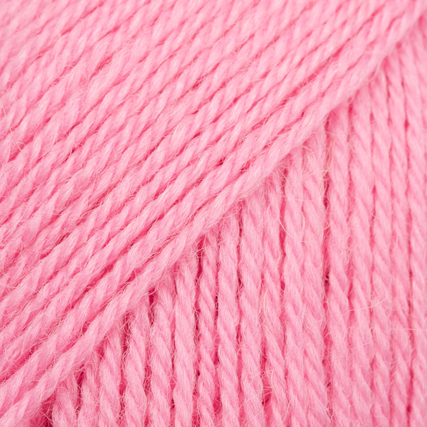 Włóczka Drops Flora 36 / płatek róży / uni colour