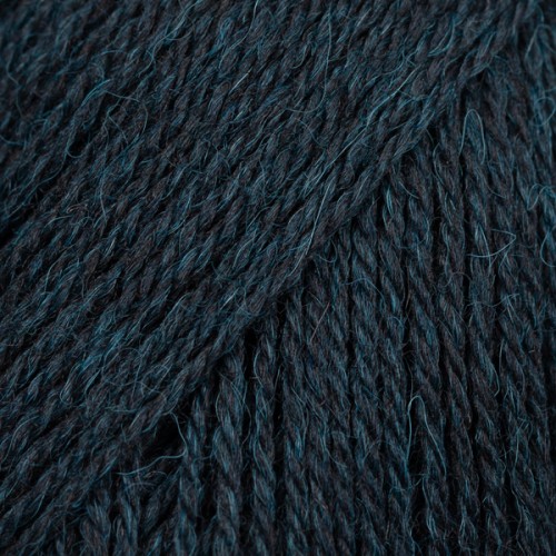 Włóczka Drops Flora 38 / ciemnogranatowy / mix